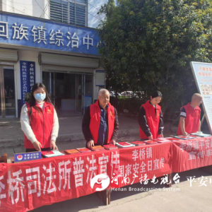 驻马店市新蔡县司法所：普法宣传入民心 筑牢国家安全防线
