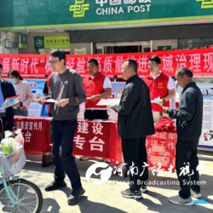 驻马店市新蔡县杨庄户乡开展平安建设集中宣传活动