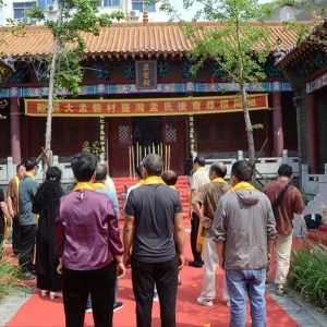 台湾孟氏后裔郑州大孟砦寻根问祖