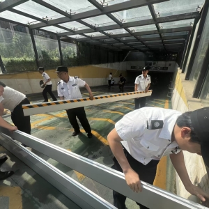 开元社区开展“防汛共治聚合力 社区同心护家园”防汛应急演练活动