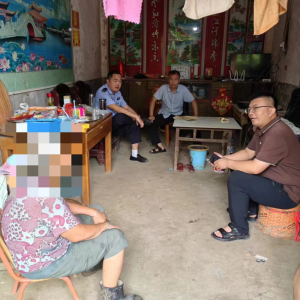 驻马店市新蔡县宋岗司法所：走访安置帮教对象 筑牢社会稳定防线