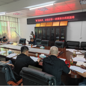 驻马店市新蔡县自然资源局开展示范引领活动