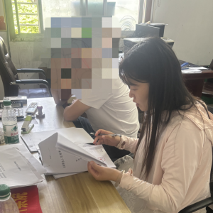 驻马店市新蔡县李桥司法所开展安置帮教对象走访工作