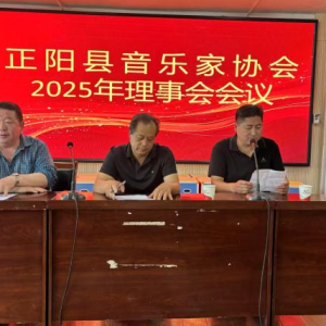 驻马店市正阳县音乐家协会理事会暨2025年度工作会召开