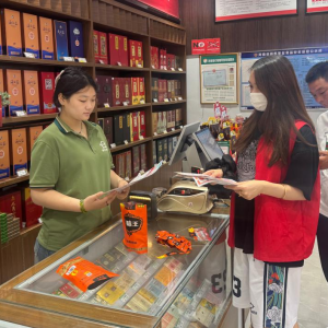 驻马店市新蔡县砖店镇平安办开展“626国际禁毒日”街头宣传