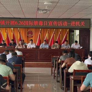 驻马店市新蔡县黄楼镇：筑牢全民禁毒防线 共建绿色健康家园