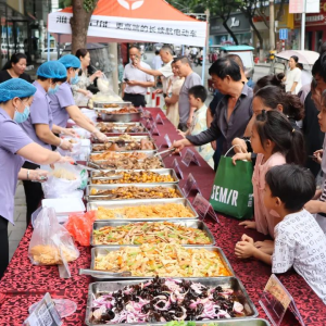 驻马店市正阳县打造居民家门口的“烟火气”