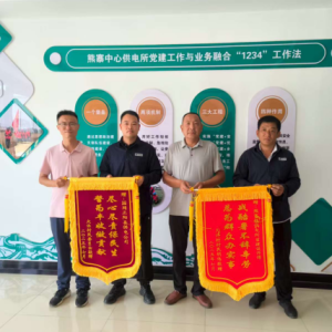 国网驻马店市正阳县供电公司：抗旱保电解民忧优质服务获锦旗