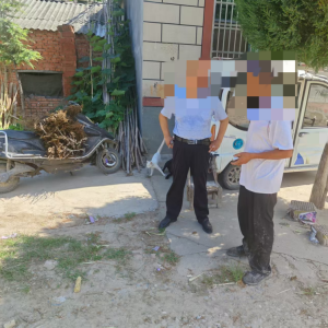 驻马店市新蔡县化庄司法所：宅基边界起争执 丈量定界解民忧