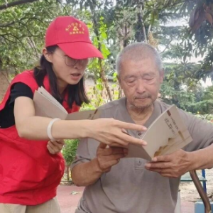 焦作市水利局开展沁河广利渠文化宣传进社区活动