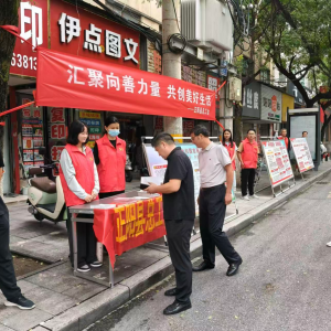驻马店市正阳县举行“中华慈善日”宣传活动