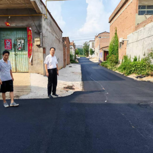 赵保镇人大：代表牵线铺就“幸福路”柏油暖心连起民心桥