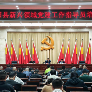 驻马店市正阳县举办新兴领域党建工作指导员培训会推动“两个覆盖”提质增效