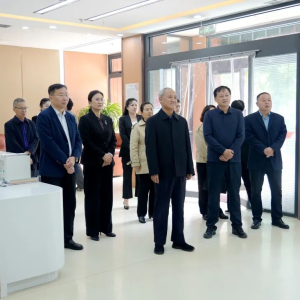 焦作市政协领导到焦煤中央医院慈佑颐康院调研