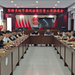 正阳县彭桥乡：精准招商强产业 激活振兴新动能