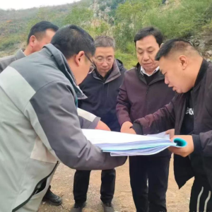 焦作市自然资源和规划局领导督导调研中站、修武历史遗留废弃矿山生态修复工作