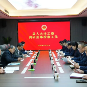 温县人大常委会专题调研温县检察院刑事检察工作