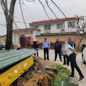 驻马店市新蔡县黄楼司法所：巧解邻里排水纠纷 握手言和促和谐