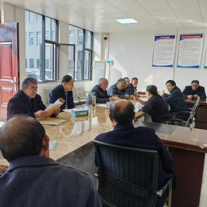 驻马店市新蔡县管委会人民调解委员会召开调解员会议