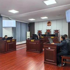 以评强质 孟州法院开展庭审观摩活动