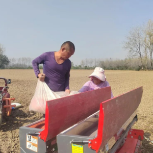 驻马店市正阳县冬小麦播种掀热潮