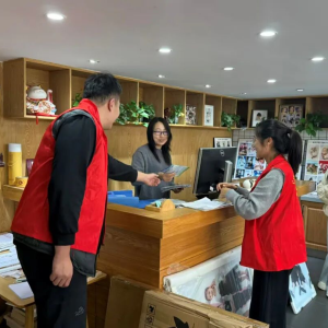 焦作市生态环境局沁阳分局开展环保知识宣传进社区活动