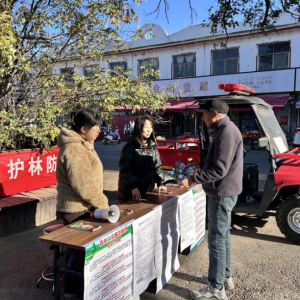 孟州市槐树乡：多维发力织密防线 筑牢秋冬森林防火安全屏障