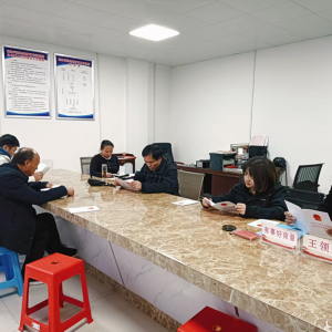 驻马店市新蔡县管委会司法所开展《法治宣传教育法》学习宣传活动