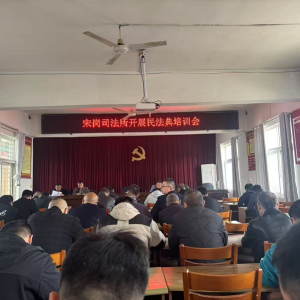 驻马店市新蔡县宋岗司法所：法典护航明权责 法治赋能强机关