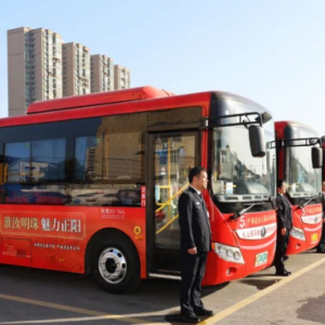 驻马店市正阳县新增三条公交线投用20台新车市民出行体验再升级