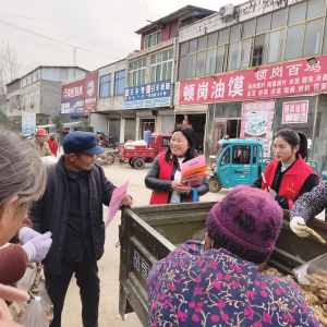 驻马店市新蔡县顿岗司法所开展“122”全国交通安全日普法宣传活动