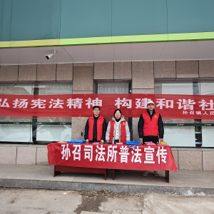 驻马店市新蔡县孙召司法所：集市普法“接地气”宪法精神“润民心”