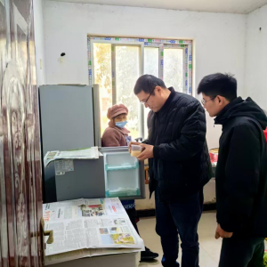 驻马店市新蔡县弥陀寺乡开展敬老院消防食品安全检查工作