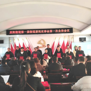 驻马店市正阳县真阳街道居民议事会正式成立