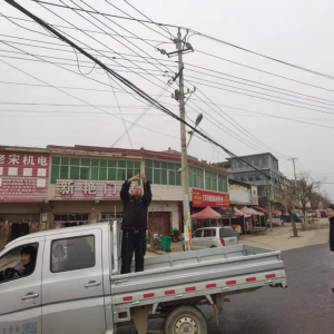 驻马店市新蔡县棠村镇：雨中巡查显温情 安全守护暖民心