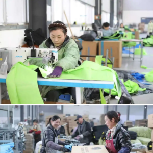 驻马店市正阳县：机器轰鸣赶订单 600货柜远销欧美