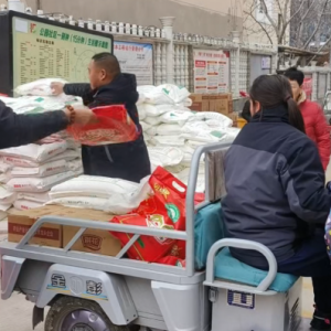 鹤壁市山城区宝山街道 新春福利暖民心 幸福年味满社区